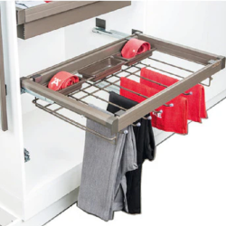 Móc treo quần với hộp nhựa Hafele 807.95.111, KT 564 x 475 x 140, màu Chestnut