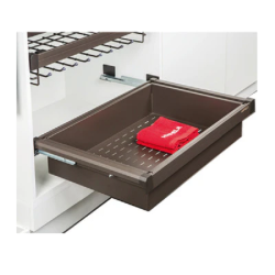 Rổ bằng kim loại Hafele 807.95.851, KT 564 x 475 x 150, màu trắng