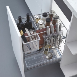 Giá dao thớt đa năng nan tròn Inoxen BT304-30/35/40