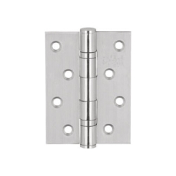 Bản lề lá 926.20.112, 2 vòng bi, inox 316, KT 102 x 76 x 3 mm, lớp phủ inox sa tanh