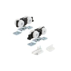 Bộ phụ kiện cửa trượt Hafele silent 489.40.020, 60A (60kg) lắp nổi
