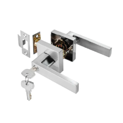 Khóa tay nắm gạt Hafele DIY 499.63.972, dành cho phòng ngủ