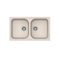 Chậu Granstone Hafele 570.35.480 HS19-GEN2R90, màu kem