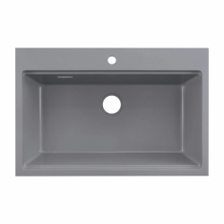 Chậu đá Hafele 577.25.530 ESSENCE HS22-GEN1S90M, chậu đơn, màu xám
