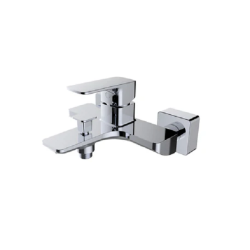 Bộ trộn Hafele 589.15.005 nổi 2 đường nước Kobe chrome
