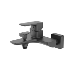 Bộ trộn Hafele 589.15.035 nổi 2 đường nước Kobe đen