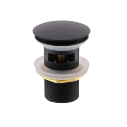 Bộ xả nhấn cho chậu Hafele 589.25.848 có xả tràn, màu đen