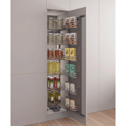 Rổ tủ đồ khô nan Ovan Hafele 595.71.073 - KARA SWING, KT 600/ 554 x 510 x 1710 mm