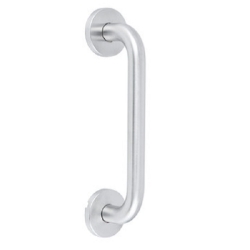 Tay nắm kéo 902.20.194, kích thước A: 200 mm, inox, mờ