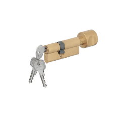 Ruột khóa Hafele 916.96.664, 1 đầu chìa, 1 đầu vặn 71mm