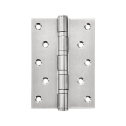 Bản lề lá 489.05.025, 4 vòng bi, KT 127 x 89 x 3 mm, lớp phủ inox sa tanh