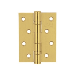 Bản lề lá 489.05.022 , 2 vòng bi, KT 102 x 76 x 3 mm, màu đồng bóng