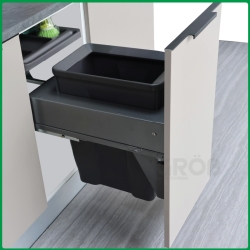 Thùng đựng rác ray âm giảm chấn  C1A06-140