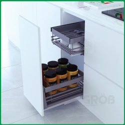 KỆ ĐỰNG GIA VỊ ĐA NĂNG HỢP KIM NHÔM NAN OVAL C1NN.T30, C1NN.Y35, C1NN.T40, C1NN.T45 