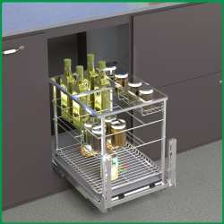 KỆ ĐỰNG GIA VỊ NAN VUÔNG INOX 304 CS304-20B NEW, CS304-25B NEW, CS304-30B NEW