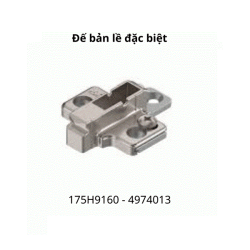 Đế bản lề Blum 175H9160 4974013, 6mm