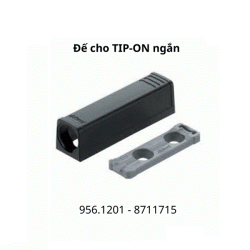 Đế cho TIP-ON ngắn, 956.1201, 8711715, màu đen 