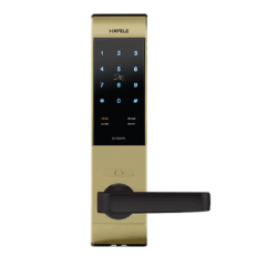 Khóa điện tử Hafele EL7500-TC 912.05.729, thân khóa lớn, màu vàng (Không bao gồm Pin)