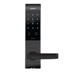 Khóa điện tử Hafele EL7500-TC 912.05.716, thân khóa nhỏ, màu xám (Không bao gồm Pin)