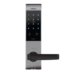 Khóa điện tử Hafele EL7500-TC 912.05.713, thân khóa lớn, màu bạc (Không bao gồm Pin)