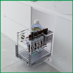 KỆ ĐỰNG DAO THỚT MIX OVAL INOX SUS304 GCO-304-30/GCO-304-35/GCO-304-40/GCO-304-45