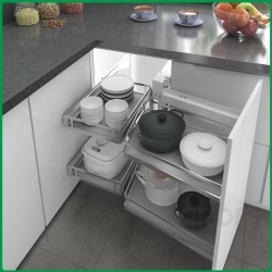 Giá góc liên hoàn nan dẹt inox 304 GM304- 290L, GM304- 290R