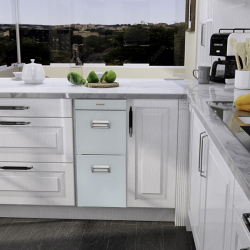 THÙNG GẠO MẶT KÍNH TRẮNG 20KG GARIS GR07.30W