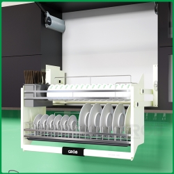 GIÁ BÁT NÂNG HẠ NAN DẸT INOX 304 GV304- 160, GV304- 170, GV304- 180, GV304- 190