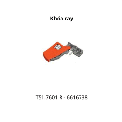 Khóa ray Blum MOVENTO T51.7601 R 6616738, bên phải