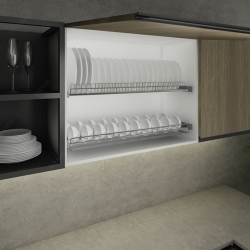 GIÁ BÁT ĐĨA CỐ ĐỊNH 2 TẦNG NAN VUÔNG KẾT HỢP TRÒN GARIS MB04.60E/MB04.70E/MB04.80E/MB04.90E