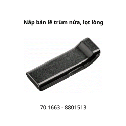 Nắp bản lề 70.1663 8801513 màu đen