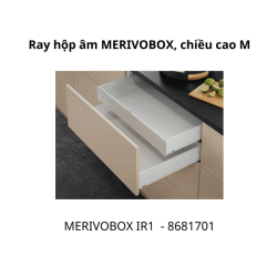 Ray hộp âm MERIVOBOX IR1, chiều cao M, 8681701, xám đậm
