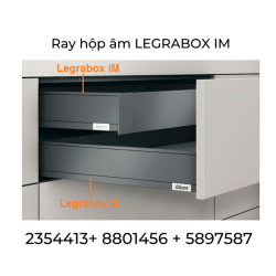 Ray hộp Blum Legrabox IM 2354413 XÁM