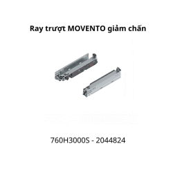 Ray trượt Blum MOVENTO 760H3000S 2044824, 40kg, 300mm