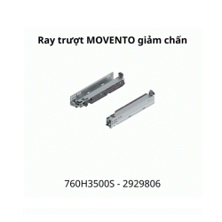 Ray trượt Blum TANDEM không giảm chấn 560F3500C, 9860185