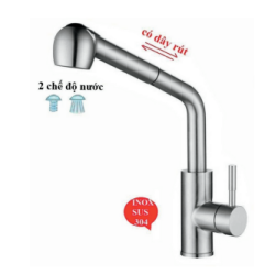 Vòi rửa chén nóng lạnh GOLICAA GL-415