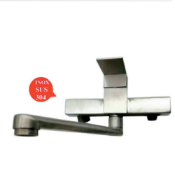 Vòi rửa chén âm tường nóng lạnh GOLICAA GL-456V