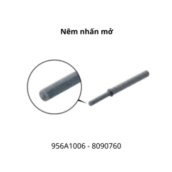 TIP-ON dài có đầu cao su, dùng cho bản lề bật,956A1006, 8090760