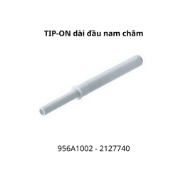TIP-ON dài đầu nam châm, dùng cho bản lề không bật, 956A1002, 2127740, màu trắng