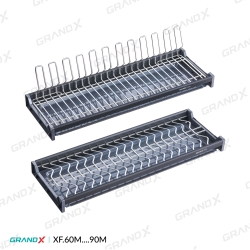 Giá bát đĩa cố định Grandx Moonlight nan Oval SUS304 XF.60M/XF.70M/XF.80M/XF.90M
