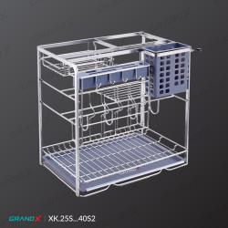 Giá đựng chai lọ gia vị dao thớt nan dẹt Grandx Sirius XK.25S2/XK.30S2/XK.35S2/XK.40S2