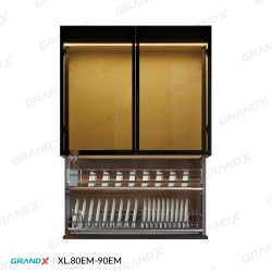 Giá Bát Đĩa Nâng Hạ Điện Thông Minh Nan Oval Grandx Moonlight XL.80EM/XL.90EM