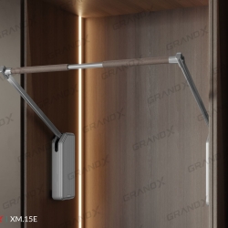 Giá nâng hạ điện treo quần áo Grandx Mimosa XM.15E