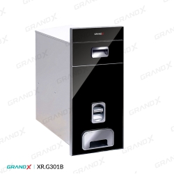 Thùng gạo mặt kính cường lực cao cấp Grandx Rice Box XR.G301B/XR.G301G/XR.G30M