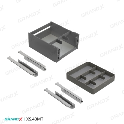 Giá gia vị 3 tầng độc lập Grandx Titanium XS.40MT