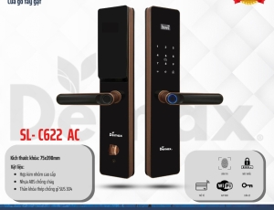 DEMAX RA MẮT MẪU KHÓA ĐIỆN TỬ SL-C622 – GIẢI PHÁP AN NINH THÔNG MINH CHO NHÀ HIỆN ĐẠI